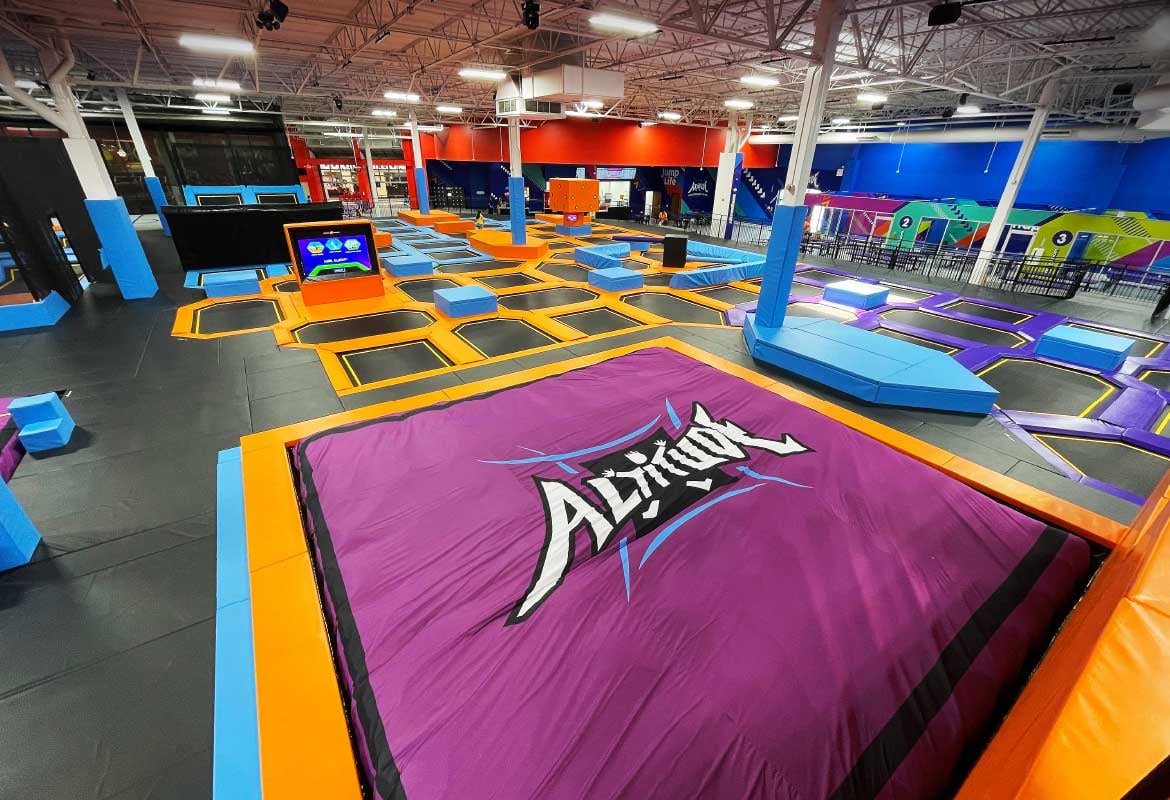 The most beautiful Akrobat Trampoline parks set up this year